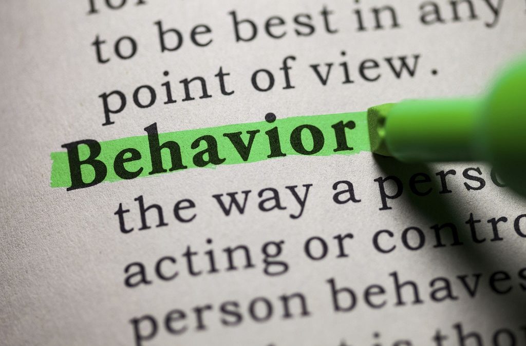 OUR BEHAVIORS ARE ALL TELLING